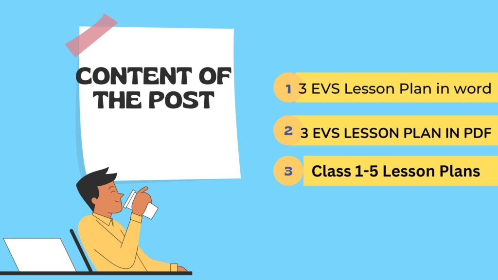 Class 3 EVS Lesson Plans