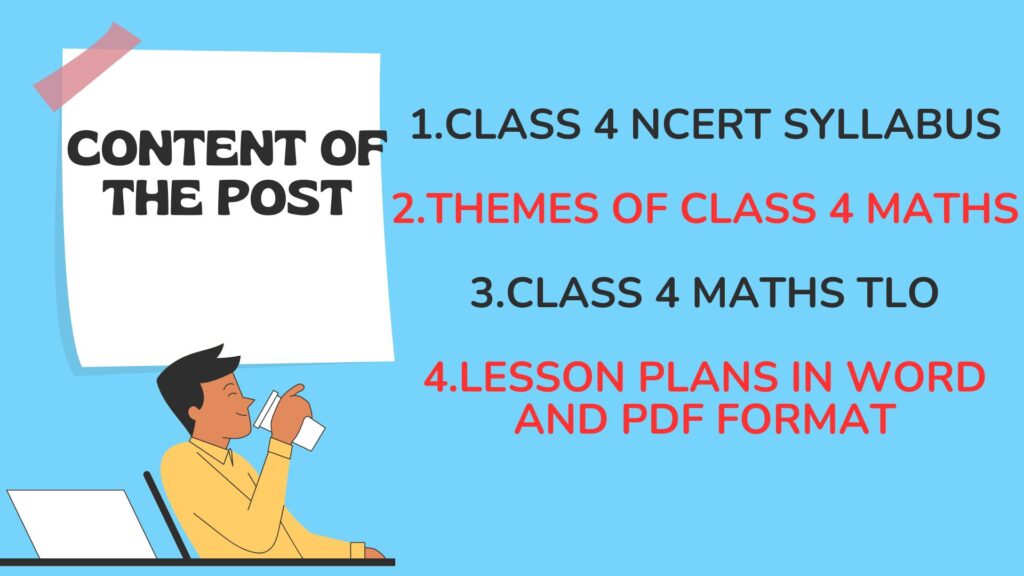 Class 4 Maths Lesson Plan