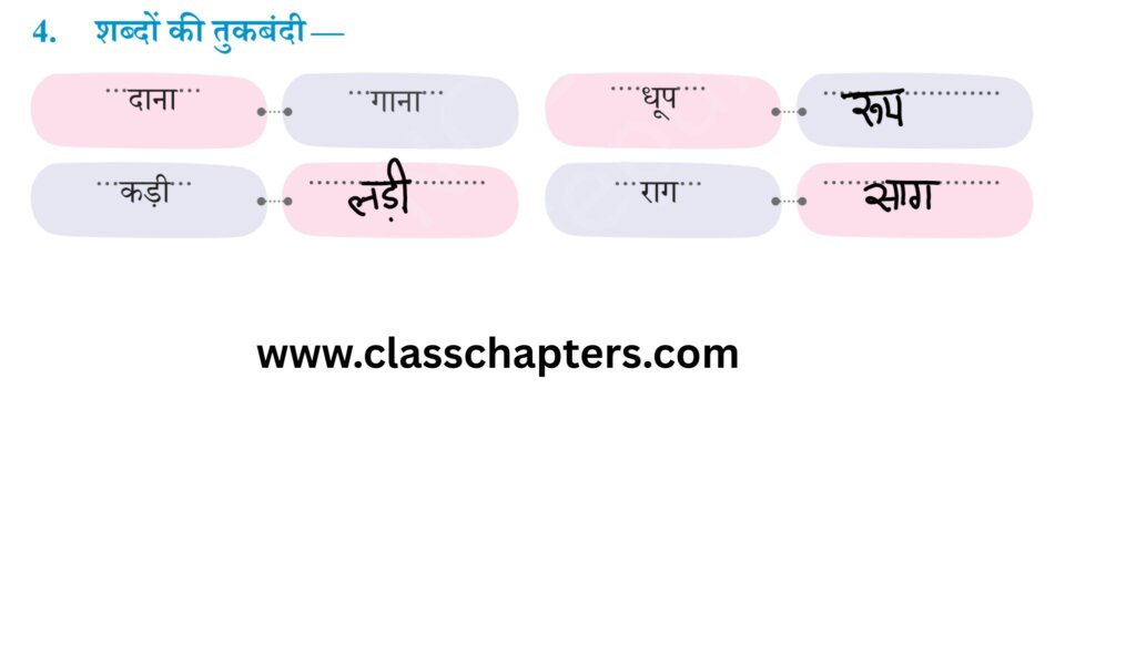 Class 3 Hindi Veena Chapter 2 Question Answers