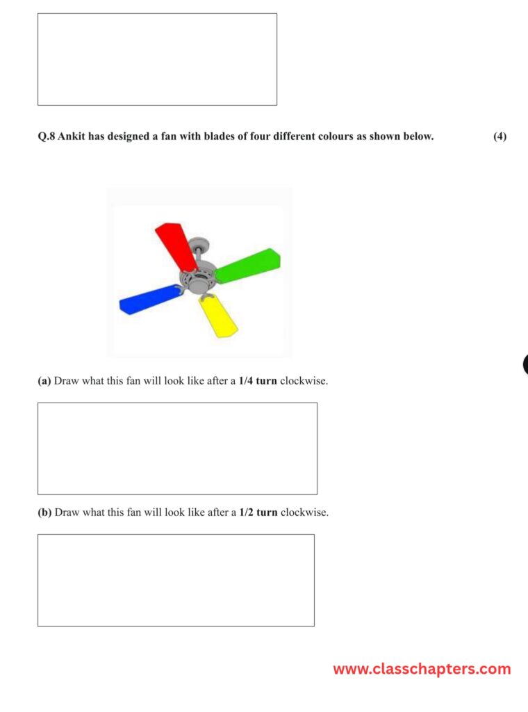 Class 5 Maths Mid Term Exam