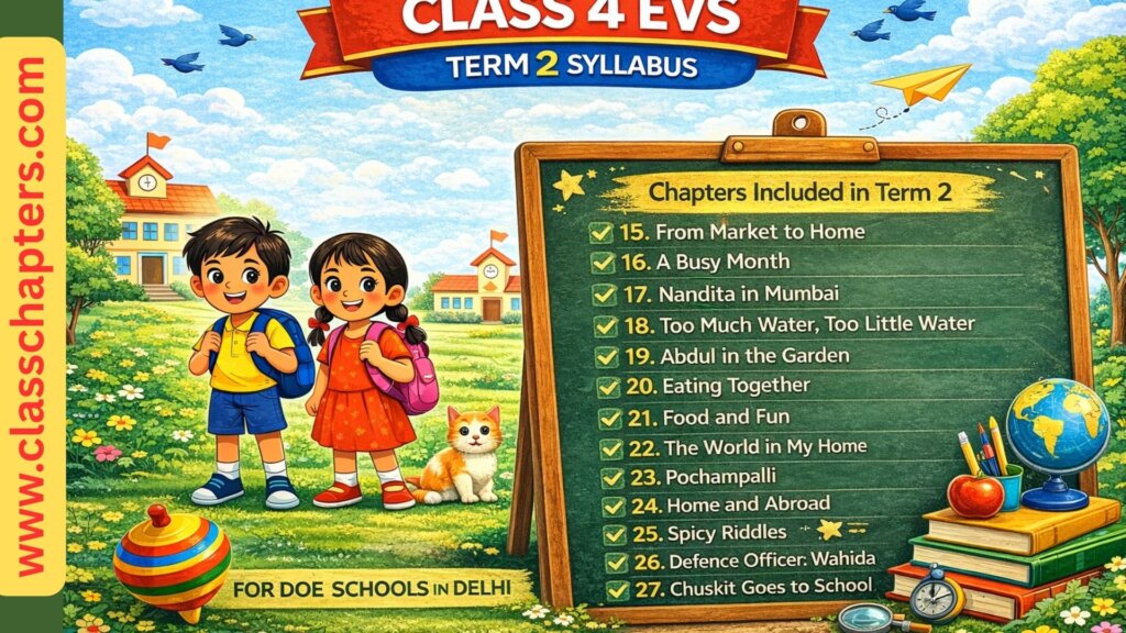 Class 4 EVS Term 2 Syllabus